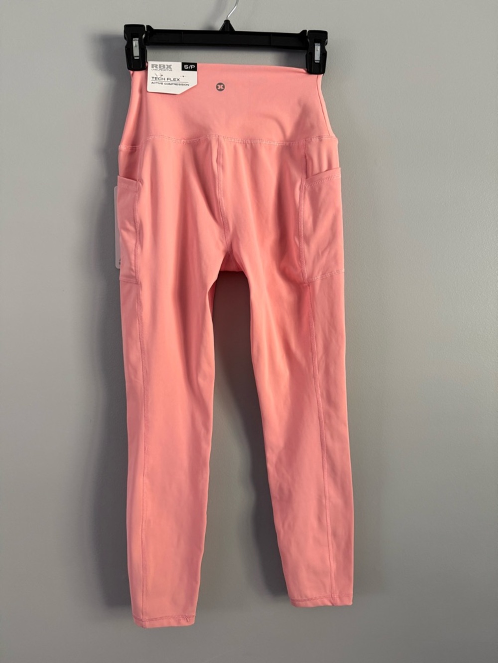 RBX women’s S/P Active Leggings with Side Pockets NWT